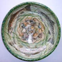 Large Shallow Fruit Bowl